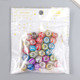 Миниатюра изображения товара Набор бусин декоративных Арт Узор Шарики красочные разводы / 7876093