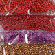 Миниатюра изображения товара Набор бисера Арт Узор Красно-фиолетовые / 9702878