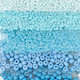 Миниатюра изображения товара Набор бисера Арт Узор Оттенки синего / 6074990