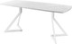 Миниатюра изображения товара Обеденный стол AMC Elite / Е20(1100) D6 (белый/мрамор кристалл)