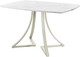 Миниатюра изображения товара Обеденный стол AMC Elite / Е24(1200) D6 (бежевый/мрамор кристалл)