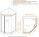 Миниатюра изображения товара Душевой уголок RGW PA-86S / 38088690-111N