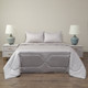 Миниатюра изображения товара Комплект постельного белья с одеялом Sofi de Marko Элиана 7Е / Кт-Эл-7Е-свс (светло-серый)