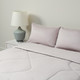 Миниатюра изображения товара Комплект постельного белья с одеялом Sofi de Marko Элиана Евро / Кт-Эл-Евро-сл (серый/лиловый)