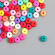 Миниатюра изображения товара Набор бусин декоративных Арт Узор Колечки. Яркий микс / 9897367