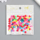 Миниатюра изображения товара Набор бусин декоративных Арт Узор Колечки. Яркий микс / 9897367