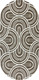 Миниатюра изображения товара Ковер Safyun Bravo / SN550-LIGHT-BROWN-OVAL (1.4x2)