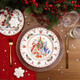 Миниатюра изображения товара Набор тарелок Lefard Дед Мороз и Снегурочка 85-1712-1
