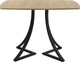 Миниатюра изображения товара Обеденный стол AMC Elite / Е24(1100) D6 (черный/дуб небраска натур)