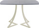 Миниатюра изображения товара Обеденный стол AMC Elite / Е24(1100) D6 (бежевый/бетон чикаго светло-серый)
