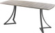 Миниатюра изображения товара Обеденный стол AMC Elite / Е24(1100) D6 (графит/дуб уайт-ривер песочно-бежевый)
