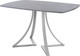 Миниатюра изображения товара Обеденный стол AMC Elite / Е24(1100) D6 (серебро/бетон чикаго светло-серый)