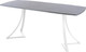 Миниатюра изображения товара Обеденный стол AMC Elite / Е24(1100) D6 (белый/бетон чикаго светло-серый)