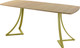 Миниатюра изображения товара Обеденный стол AMC Elite / Е24(1100) D6 (золото/дуб небраска натур)