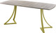 Миниатюра изображения товара Обеденный стол AMC Elite / Е24(1100) D6 (золото/дуб уайт-ривер песочно-бежевый)