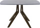 Миниатюра изображения товара Обеденный стол AMC Elite / Е21(1200) D6 (коричневый/бетон чикаго светло-серый)