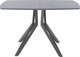 Миниатюра изображения товара Обеденный стол AMC Elite / Е21(1200) D6 (графит/бетон чикаго светло-серый)