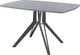 Миниатюра изображения товара Обеденный стол AMC Elite / Е21(1200) D6 (графит/бетон чикаго светло-серый)
