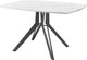 Миниатюра изображения товара Обеденный стол AMC Elite / Е21(1100) D6 (графит/мрамор кристалл)