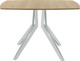 Миниатюра изображения товара Обеденный стол AMC Elite / Е21(1200) D6 (серебро/дуб небраска натур)