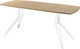 Миниатюра изображения товара Обеденный стол AMC Elite / Е21(1100) D6 (белый/дуб небраска натур)