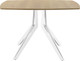 Миниатюра изображения товара Обеденный стол AMC Elite / Е21(1100) D6 (белый/дуб небраска натур)