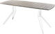 Миниатюра изображения товара Обеденный стол AMC Elite / Е21(1100) D6 (белый/дуб уайт-ривер песочно-бежевый)
