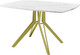 Миниатюра изображения товара Обеденный стол AMC Elite / Е21(1100) D6 (золото/мрамор кристалл)