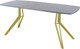 Миниатюра изображения товара Обеденный стол AMC Elite / Е21(1100) D6 (золото/бетон чикаго светло-серый)