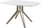 Миниатюра изображения товара Обеденный стол AMC Elite / Е21(1100) D6 (капучино/мрамор кристалл)