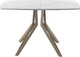 Миниатюра изображения товара Обеденный стол AMC Elite / Е21(1100) D6 (капучино/мрамор кристалл)