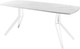 Миниатюра изображения товара Обеденный стол AMC Elite / Е21(1200) D6 (белый/мрамор кристалл)