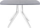 Миниатюра изображения товара Обеденный стол AMC Elite / Е21(1200) D6 (белый/бетон чикаго светло-серый)