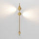 Миниатюра изображения товара Бра Elektrostandard 40154/LED 3000K (латунь)