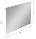 Миниатюра изображения товара Зеркало Onika Люма 90 / 209032