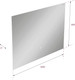 Миниатюра изображения товара Зеркало Onika Люма 100 / 210020