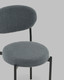 Миниатюра изображения товара Стул Stool Group Бриф DD / AV 477-F83-K477NEW-9005 (букле/темно-серый)