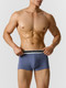 Миниатюра изображения товара Комплект мужских трусов Mark Formelle 411124-3 (р.102-112, бриз/темное небо/темно-синий-1)