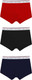 Миниатюра изображения товара Комплект мужских трусов Mark Formelle 411124-3 (р.90-100, красная лава/море/черный-1)