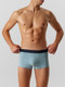 Миниатюра изображения товара Комплект мужских трусов Mark Formelle 411124-3 (р.94-104, пыльно-голубой/полынь/шторм)