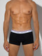 Миниатюра изображения товара Комплект мужских трусов Mark Formelle 411124-3 (р.90-100, черный/черный/черный-1)