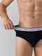 Миниатюра изображения товара Комплект мужских трусов Mark Formelle 411170-3 (р.90-100, черный/черный/черный-1)