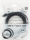 Миниатюра изображения товара Кабель Cablexpert CCP-USB3.1-CMCM-2M (2м, черный)