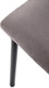 Миниатюра изображения товара Стул Halmar K577 (серый/черный)