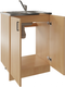 Миниатюра изображения товара Шкаф под мойку No Brand 60 ЛДСП / 506112 (бук)