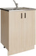 Миниатюра изображения товара Шкаф под мойку No Brand 60 ЛДСП / 512503 (венге светлое)