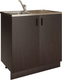 Миниатюра изображения товара Шкаф под мойку No Brand 80 ЛДСП / 511980 (венге)
