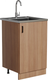 Миниатюра изображения товара Шкаф под мойку No Brand 50 ЛДСП / 504059 (дуб)