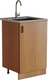 Миниатюра изображения товара Шкаф под мойку No Brand 50 ЛДСП / 504058 (ольха)