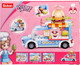 Миниатюра изображения товара Конструктор Sluban Розовая Мечта Фудтрак с бургерами M38-B0993B / 10890986
